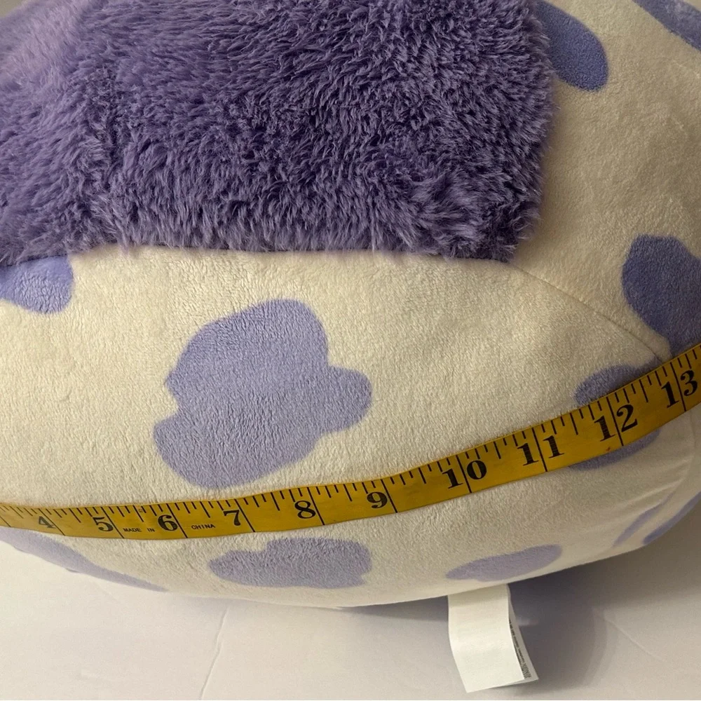 Conway the Purple Spotted Highland Cow Plush Stuff  Toy Squishmallows Collection